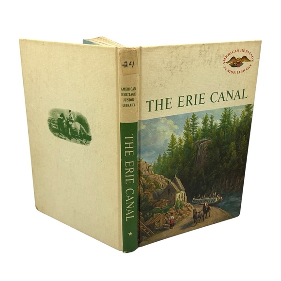 Other - VINTAGE 1964 AMERICAN HERITAGE JUNIOR LIBRARY THE ERIE CANAL HARDCOVER BOOK